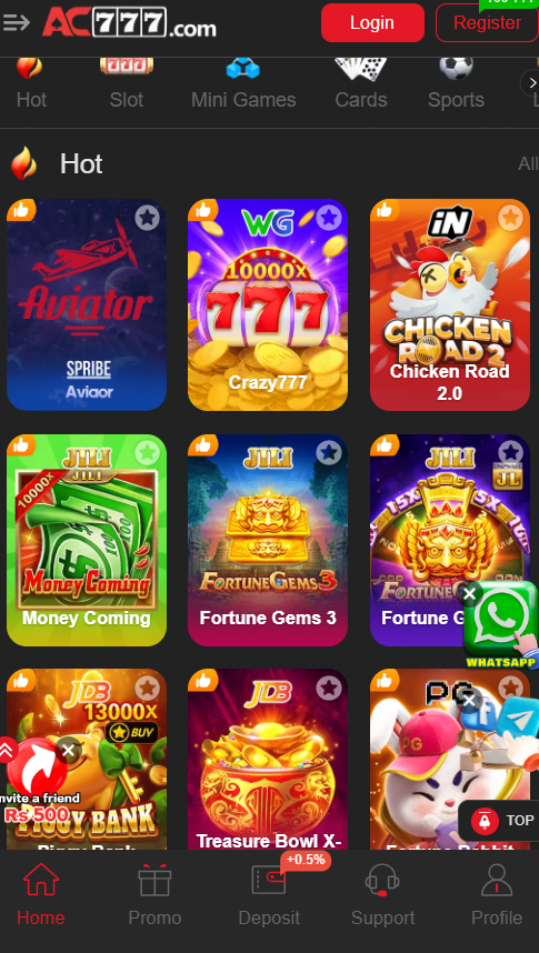 AC777 Game Library