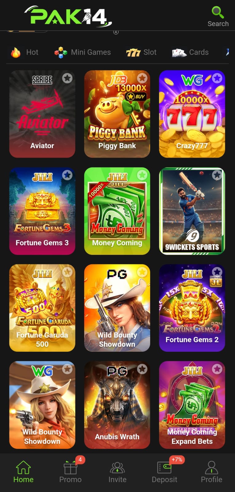 PAK14 Game